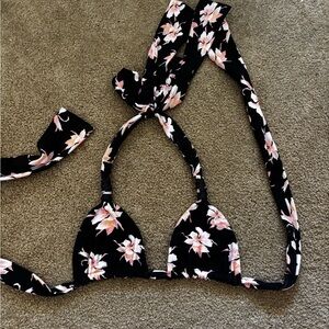 Acacia Plumeria Bikini Top